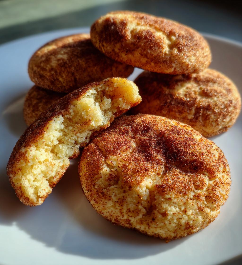 snickerdoodle cookies are a delightful treat to enjoy