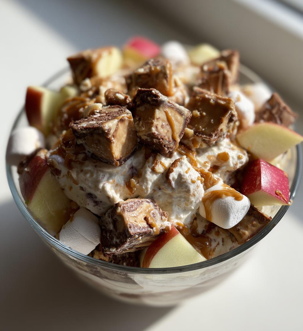 snickers salad recipe