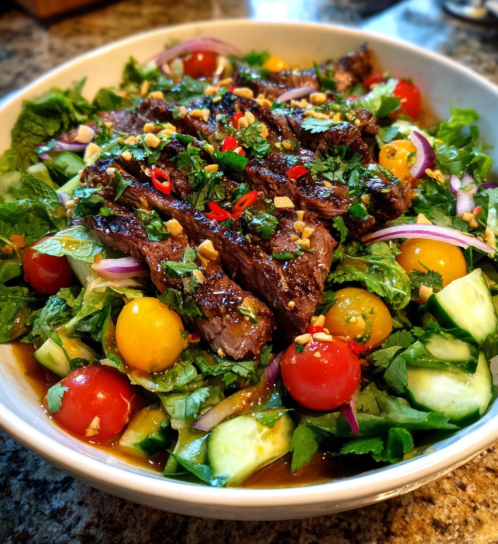 thai beef salad recipe - detail 1