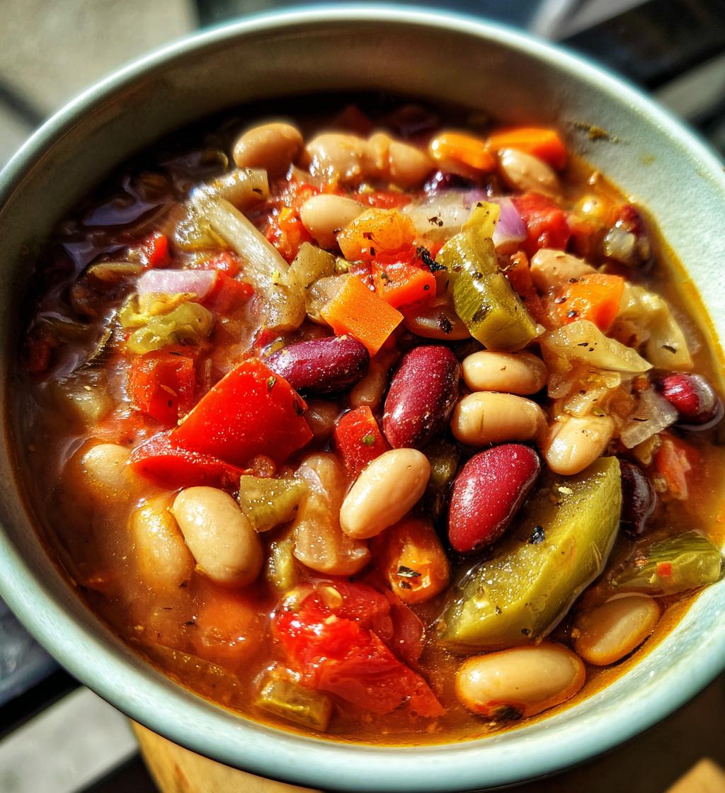 15 bean soup - detail 1
