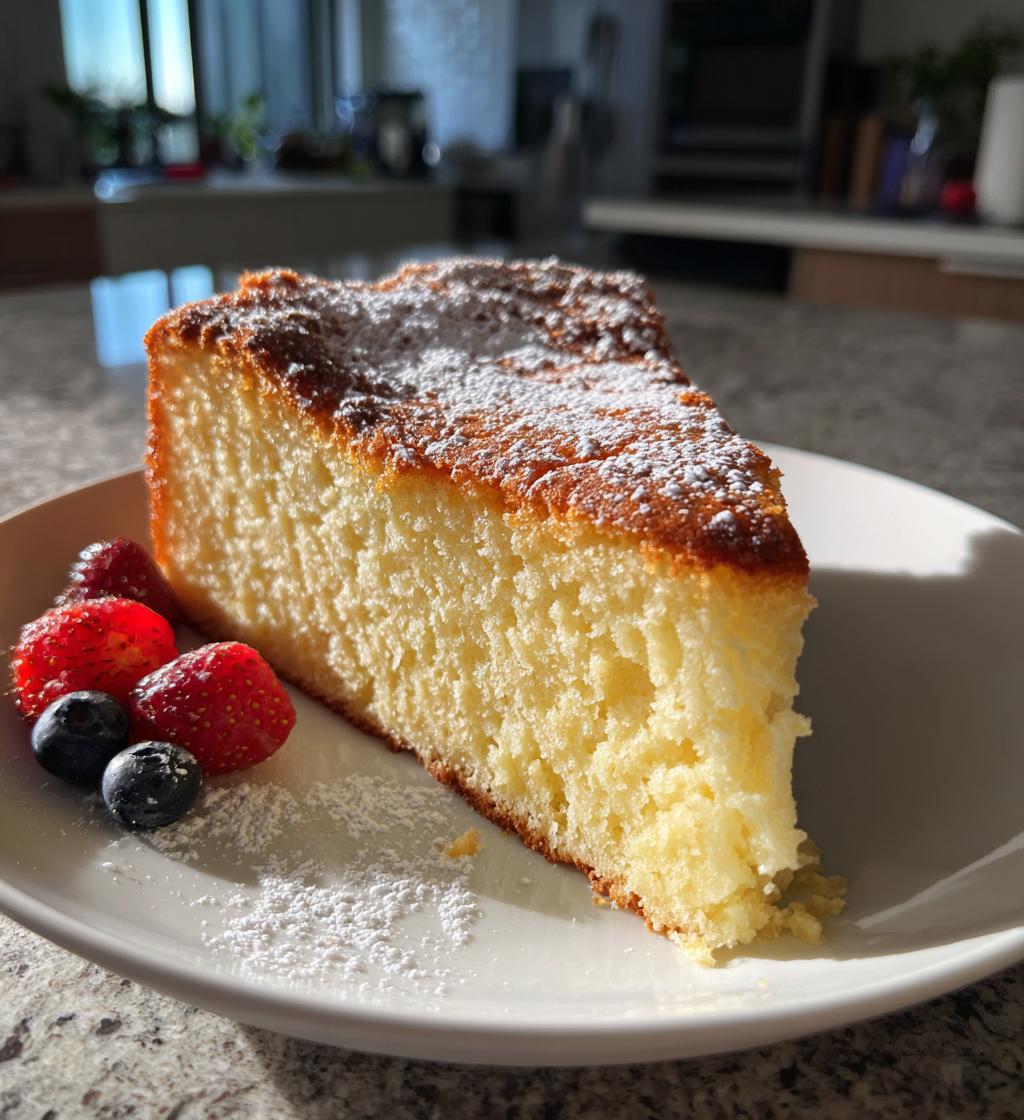 3 ingredient creamy yogurt cake