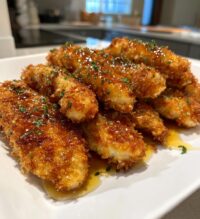 air fryer honey butter garlic chicken tenders