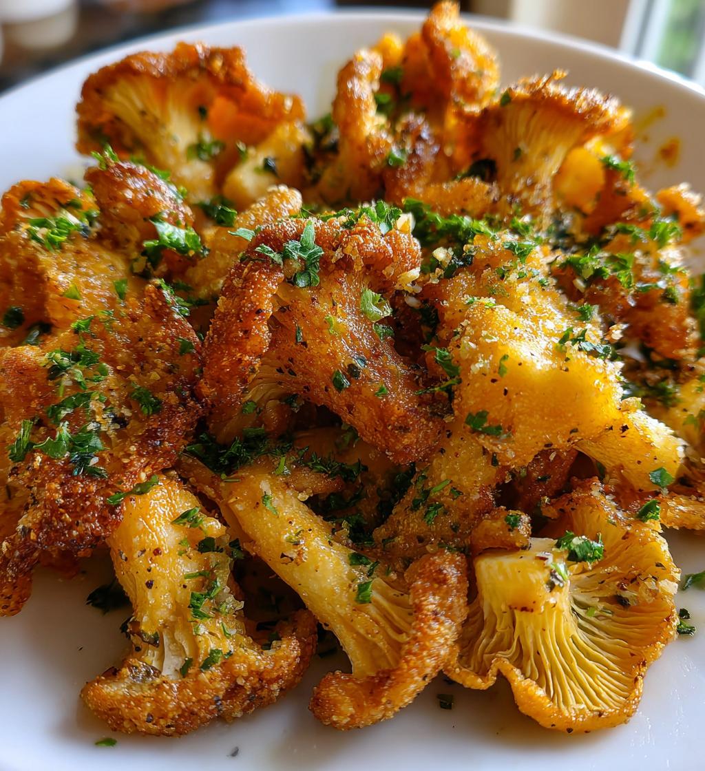 air fryer mushrooms