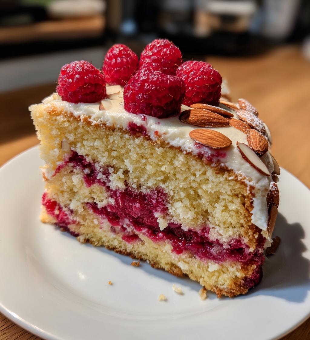 almond raspberry cake
