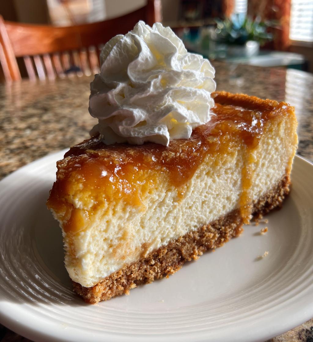 apple butter cheesecake - detail 1