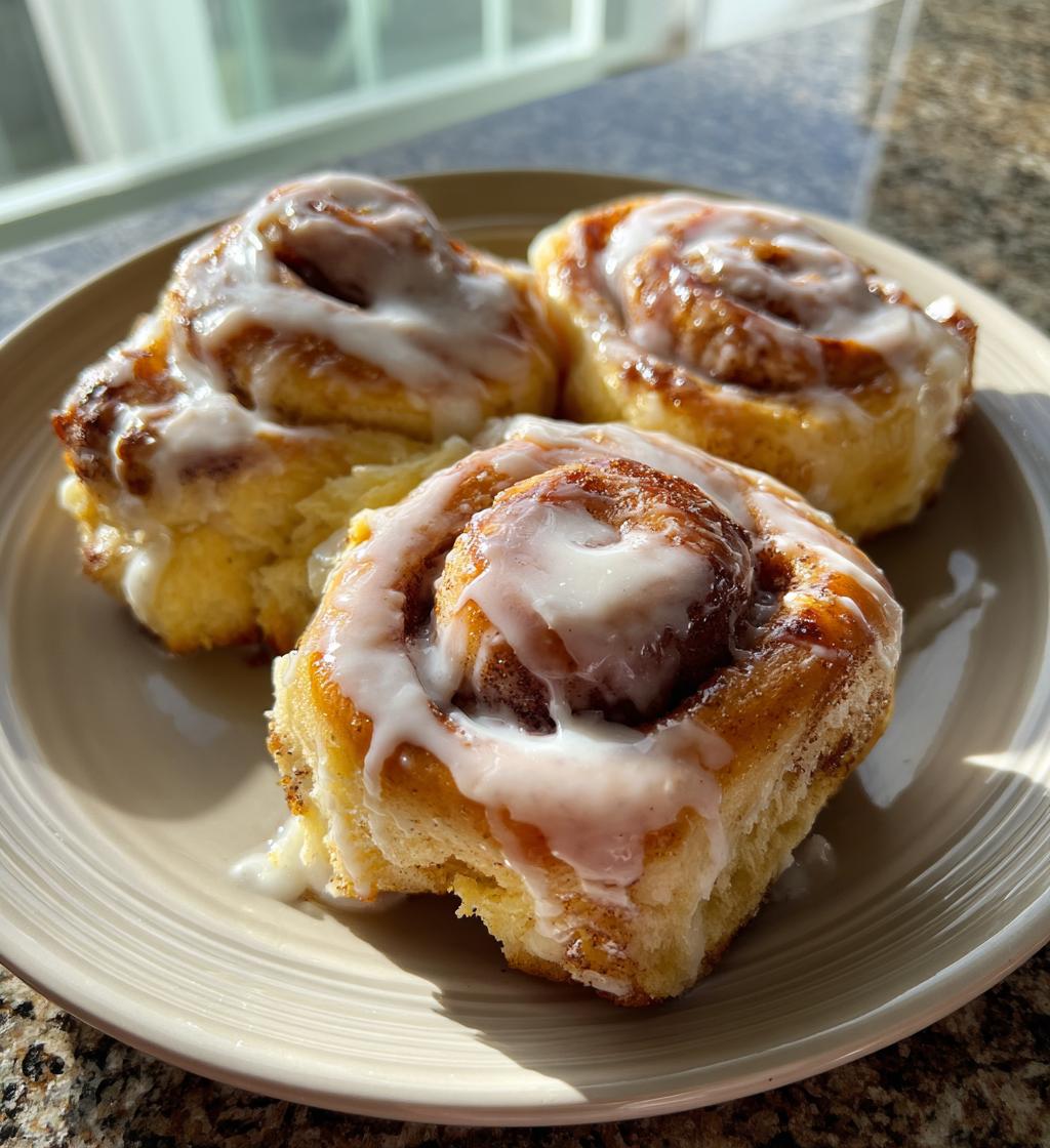 apple cider cinnamon rolls - detail 1