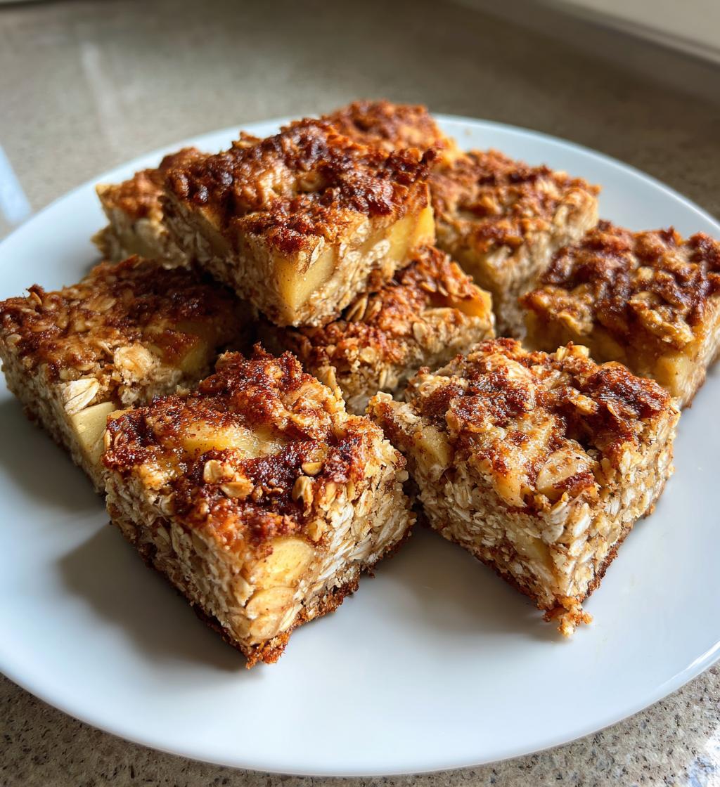 apple cinnamon breakfast bars