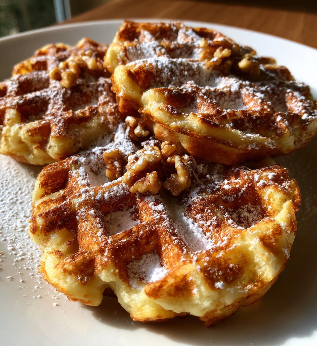 apple fritter waffle donuts - detail 1