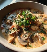 authentic tom kha gai soup
