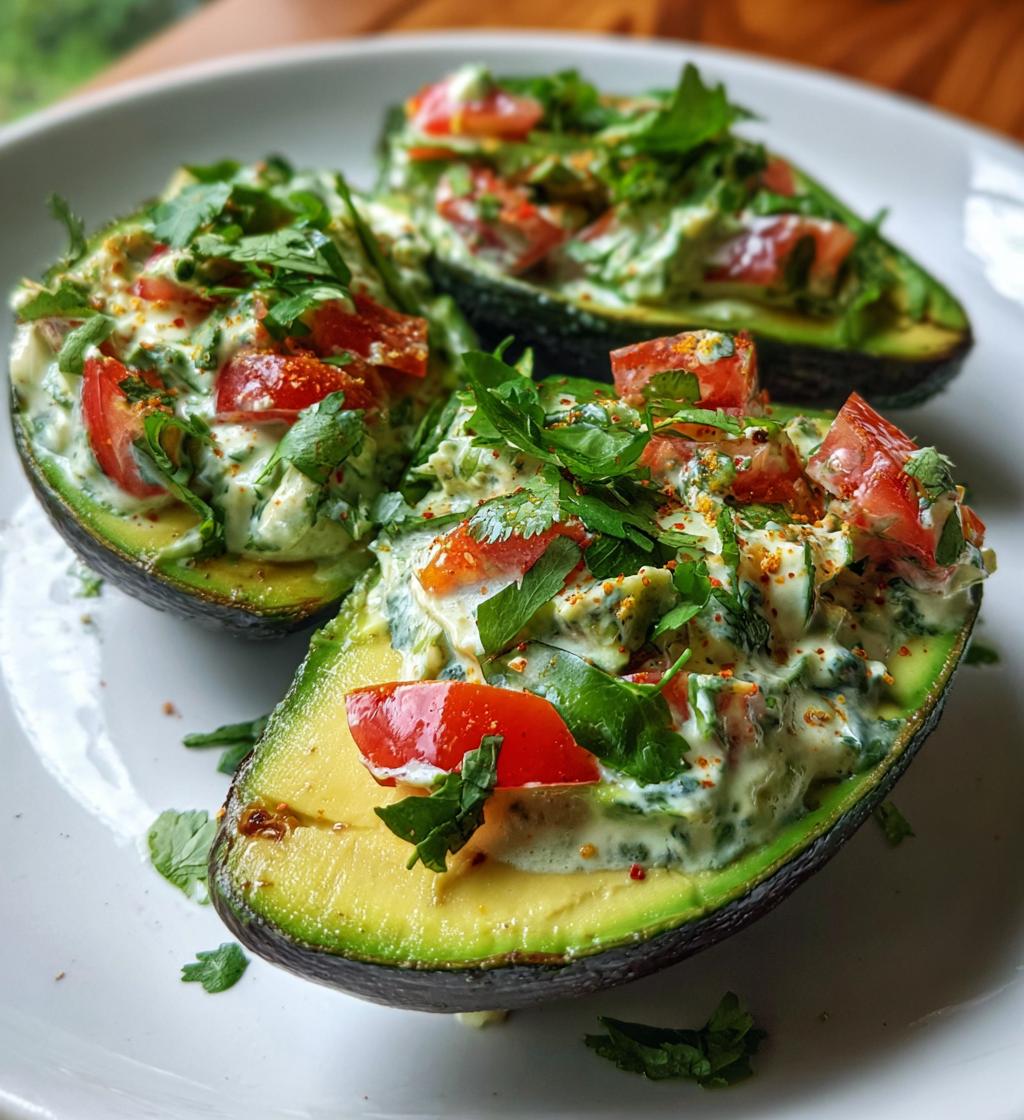 avocado boat dip