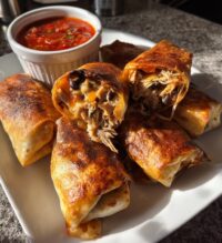 baked chicken chimichangas