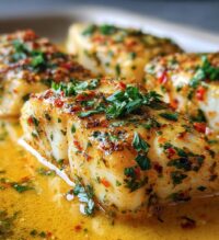baked lemon butter cod