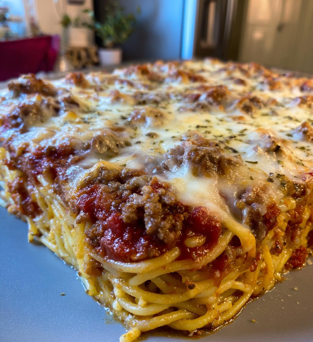 baked spaghetti casserole