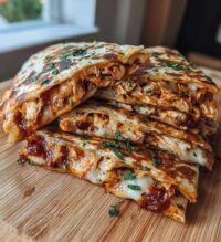 bbq bacon chicken quesadillas