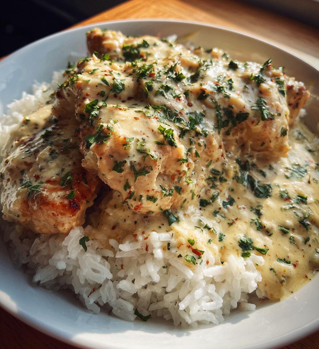 best smothered chicken and rice