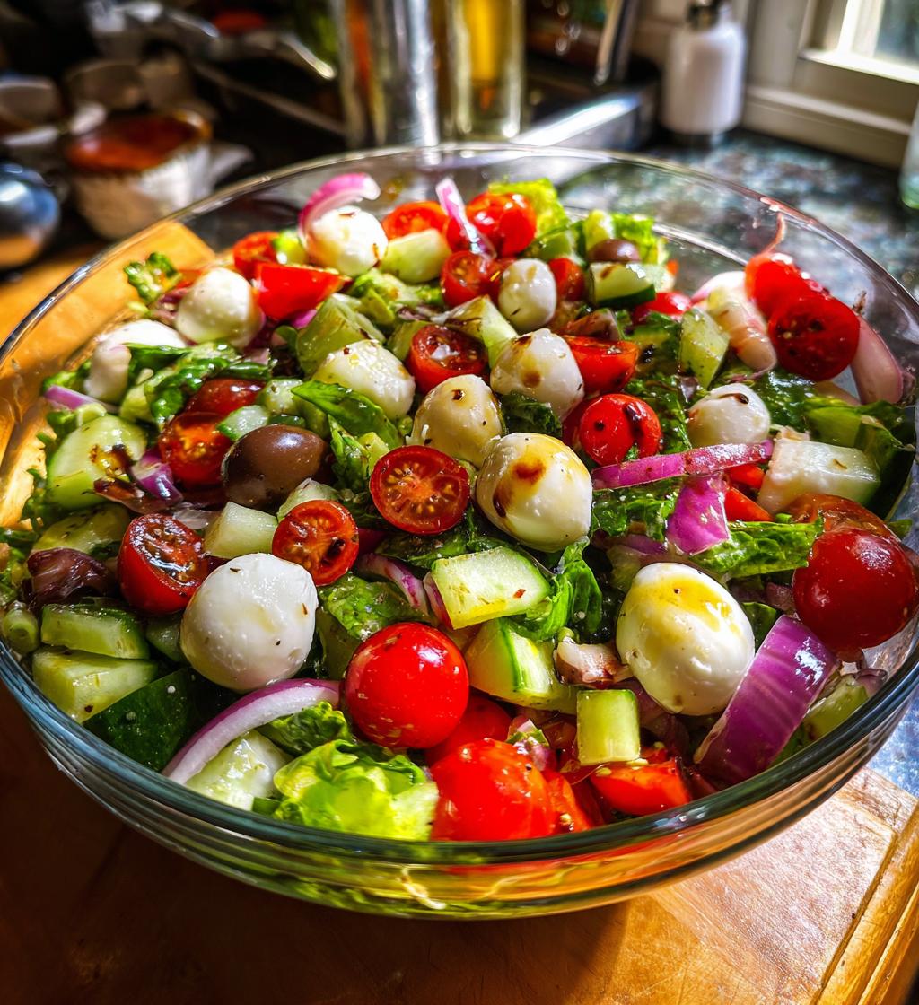 big classic italian salad