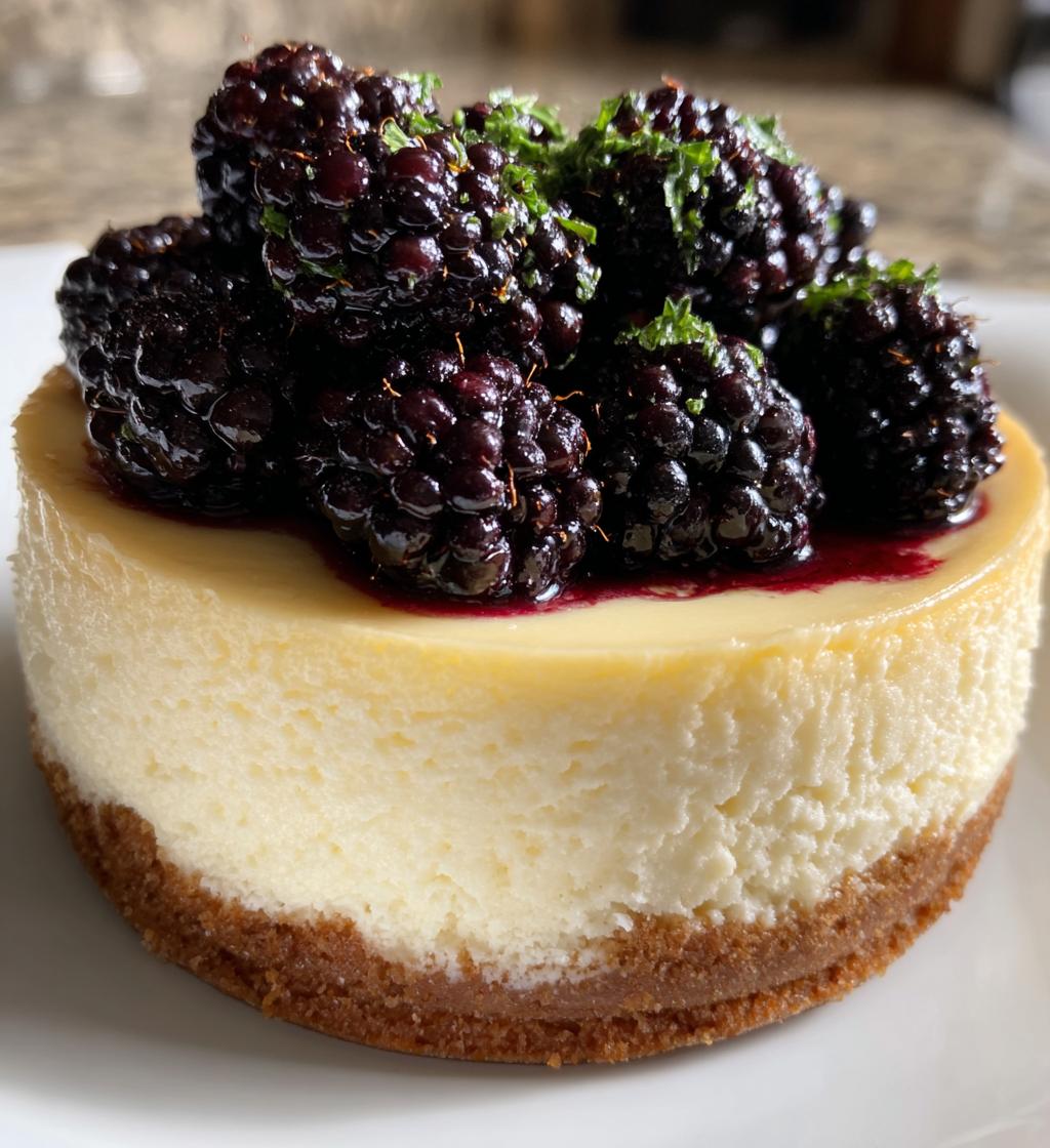 blackberry cheesecake savory - detail 1