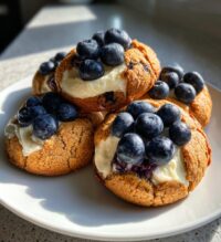 blueberry cheesecake cookies