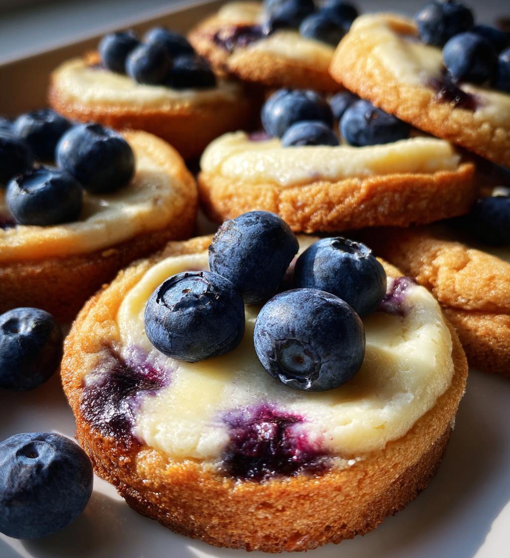 blueberry cheesecake swirl cookies