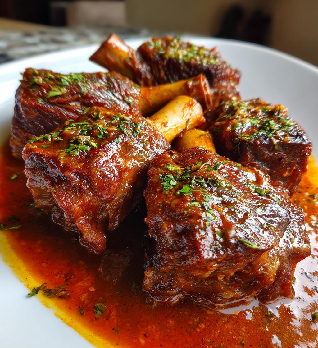 braised lamb shanks