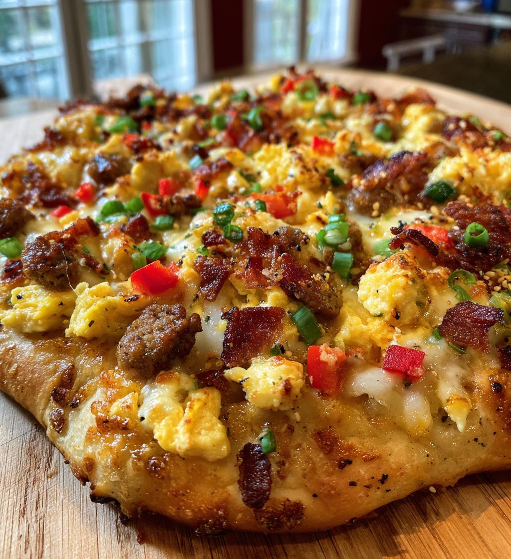 breakfast pizza