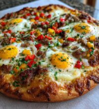 breakfast pizza