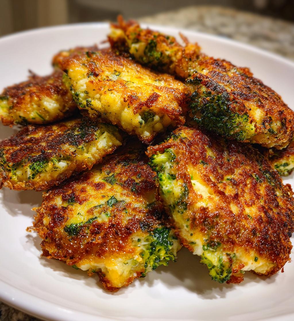 broccoli cheese patties