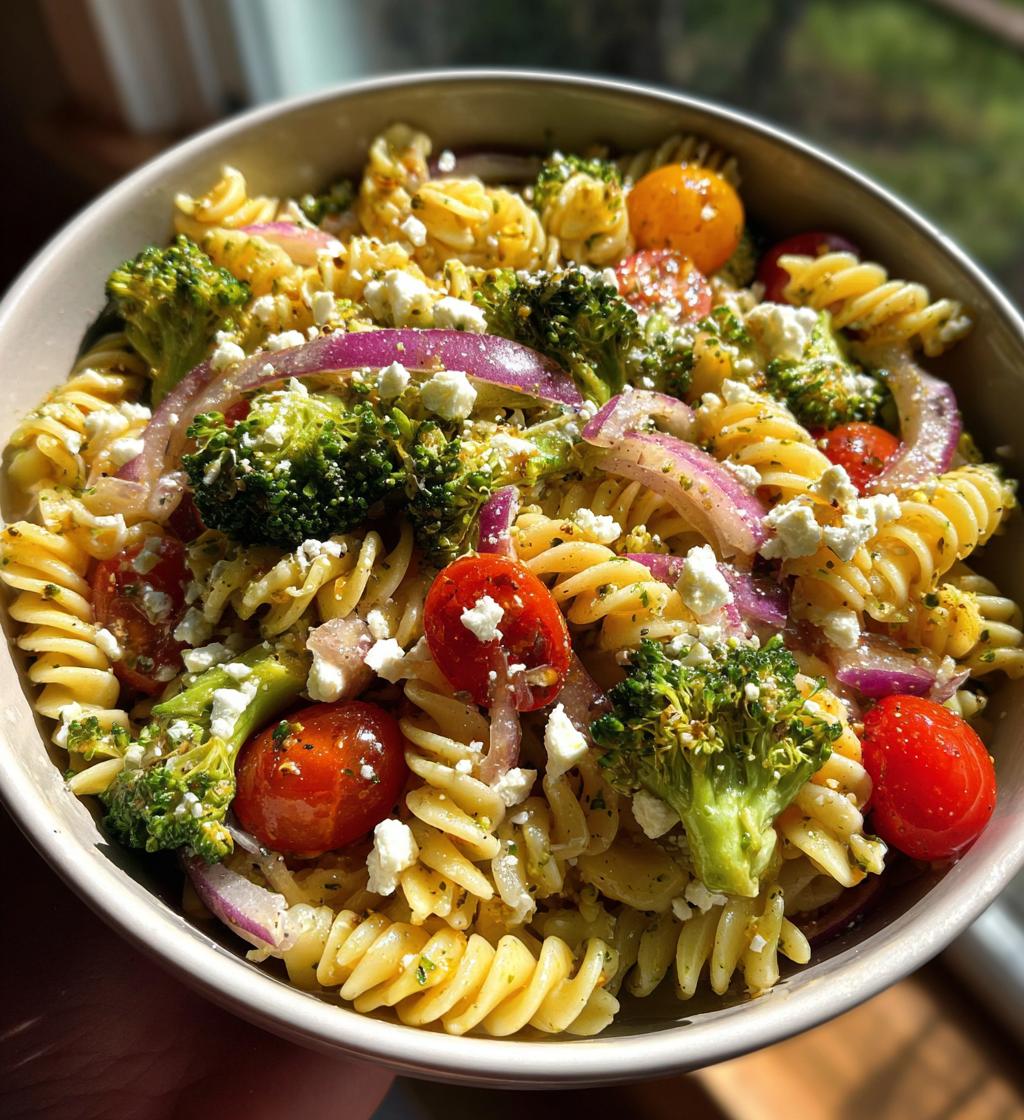 broccoli pasta salad