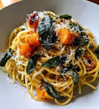 brown butter sage butternut squash pasta