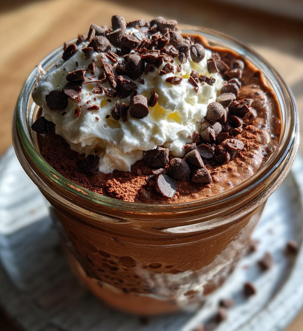 brownie batter overnight oats