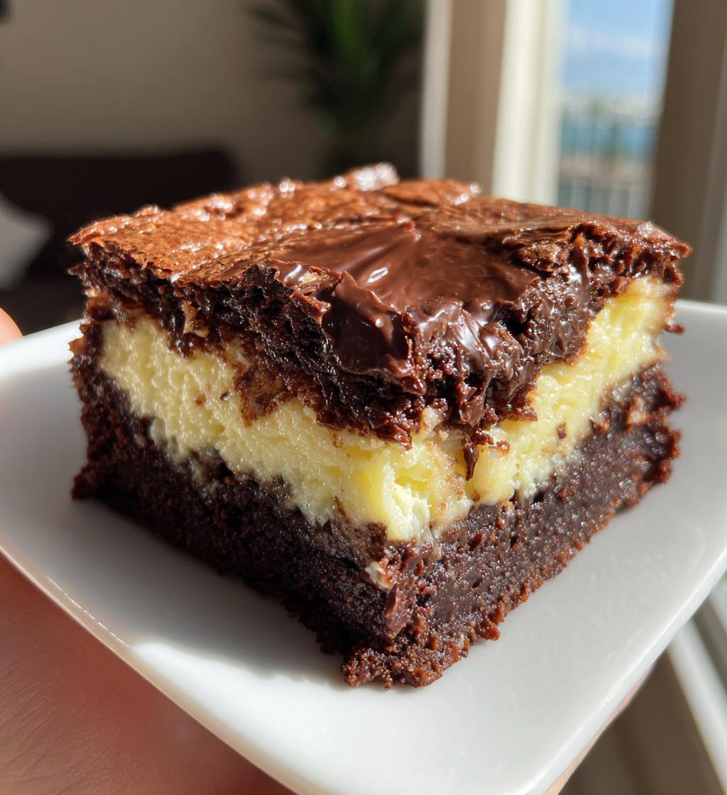 brownie cheesecake perfect fusion - detail 1
