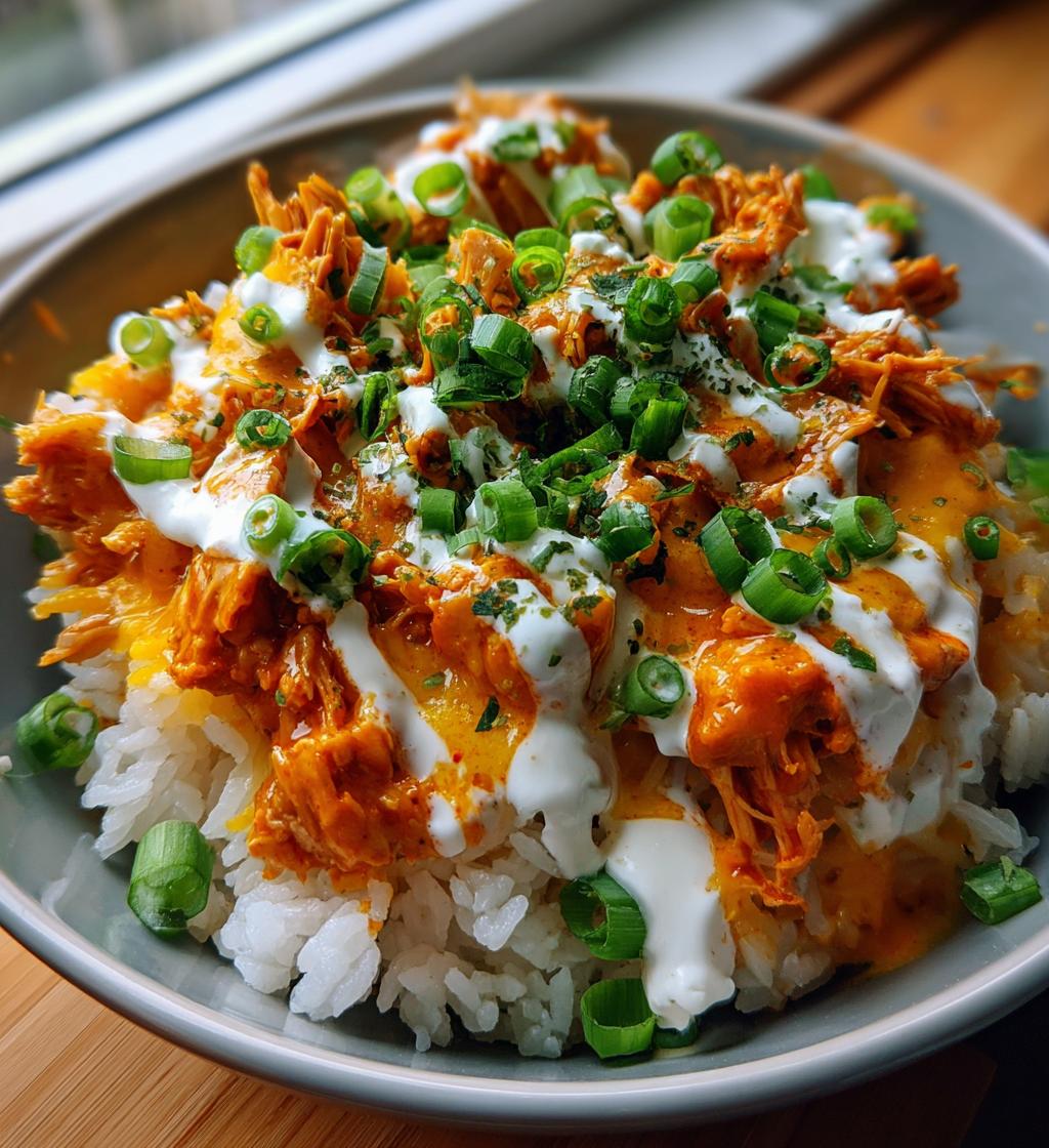 buffalo chicken bowl
