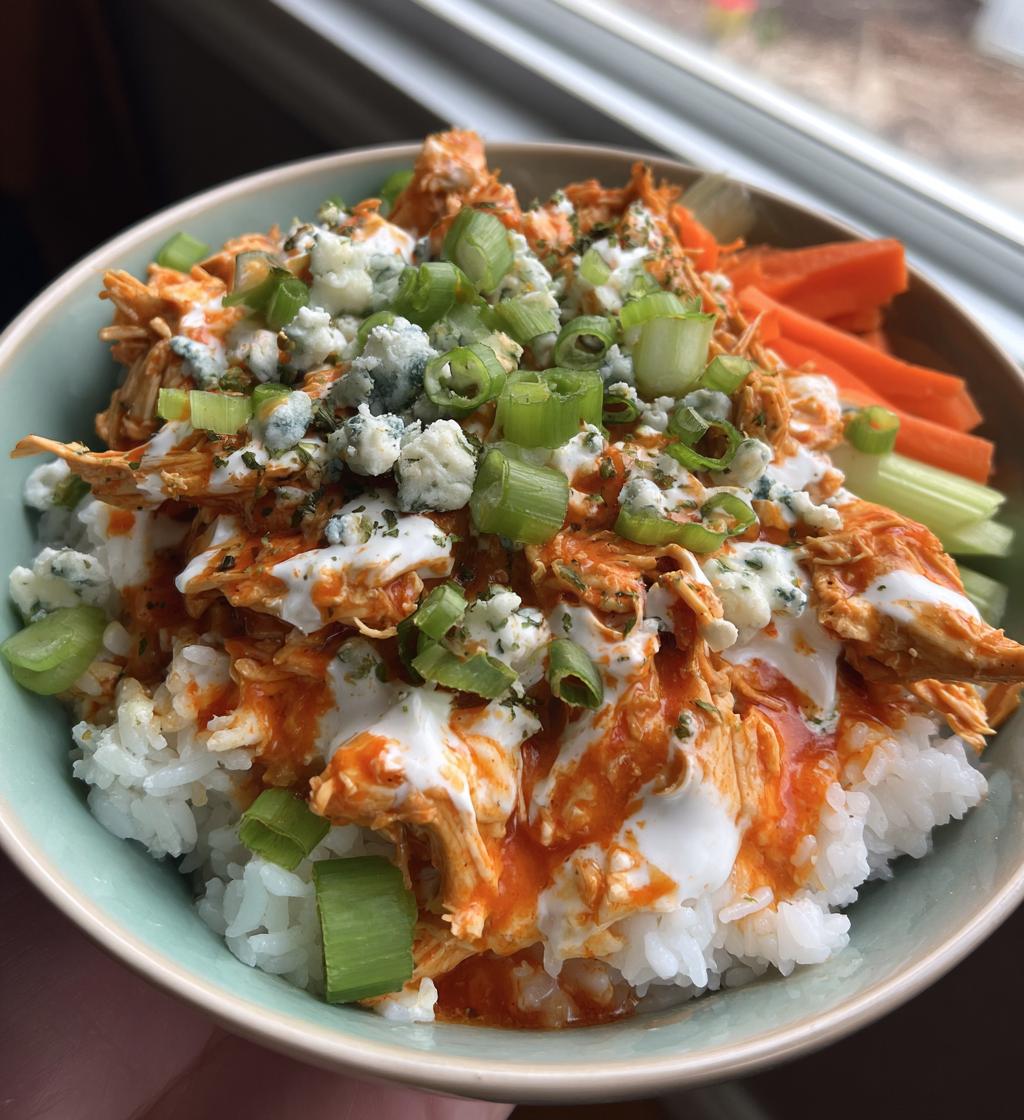 buffalo chicken bowls