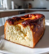 burnt basque cheesecake loaf pan