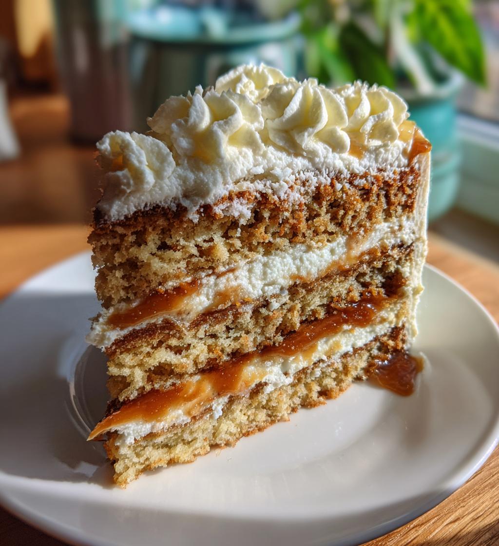butterbeer cream cake
