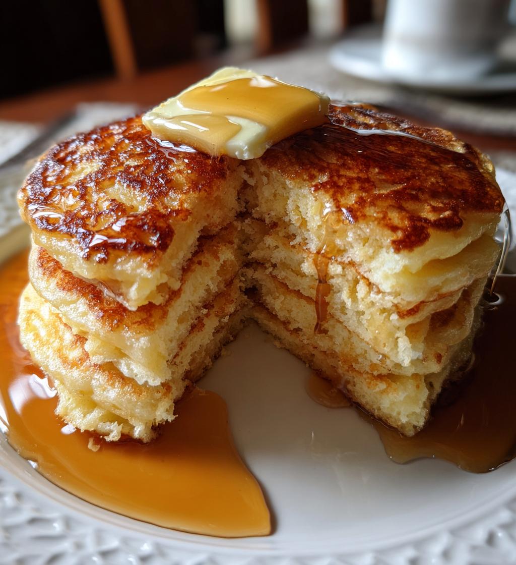 buttermilk pancakes - detail 1