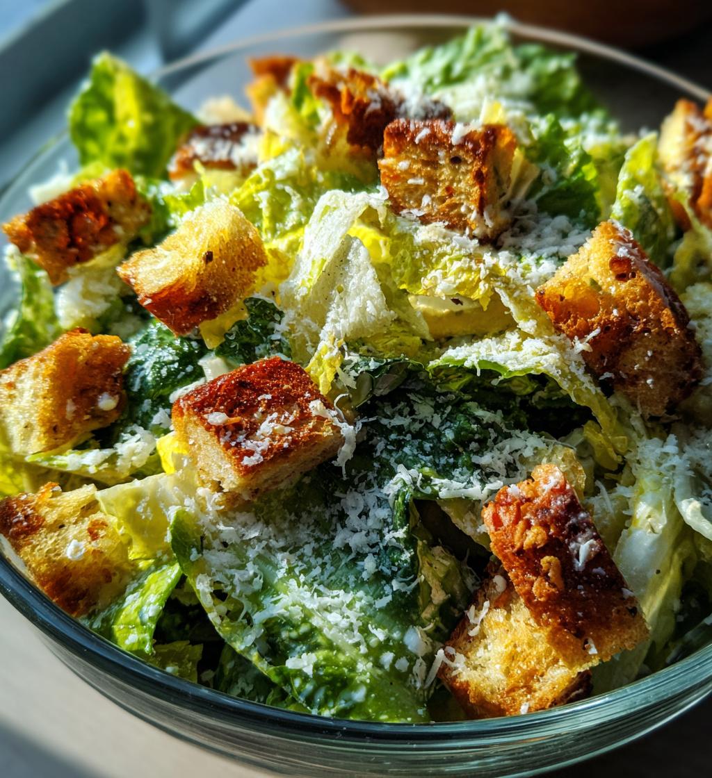 caesar salad - detail 1