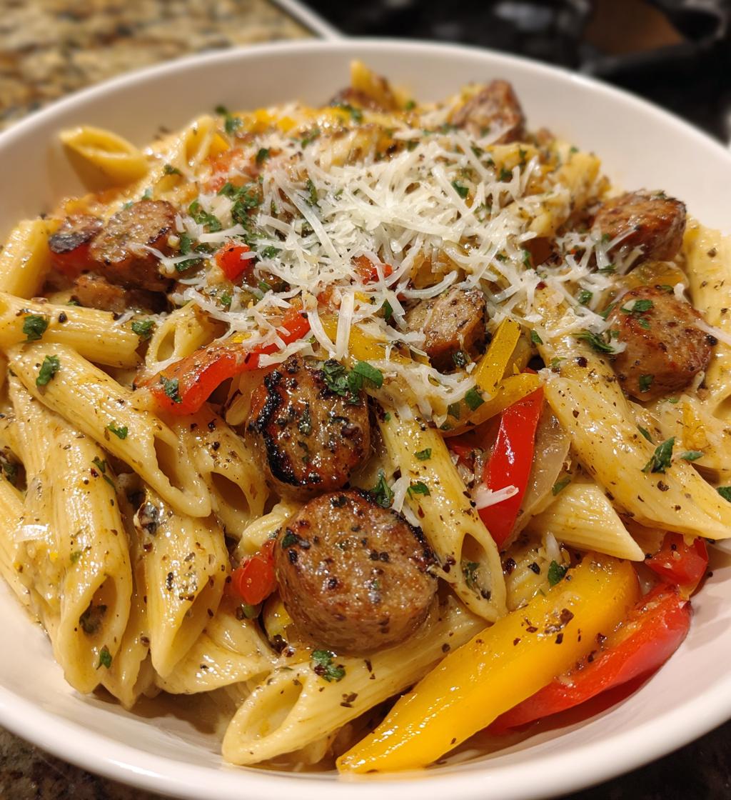 cajun sausage pasta