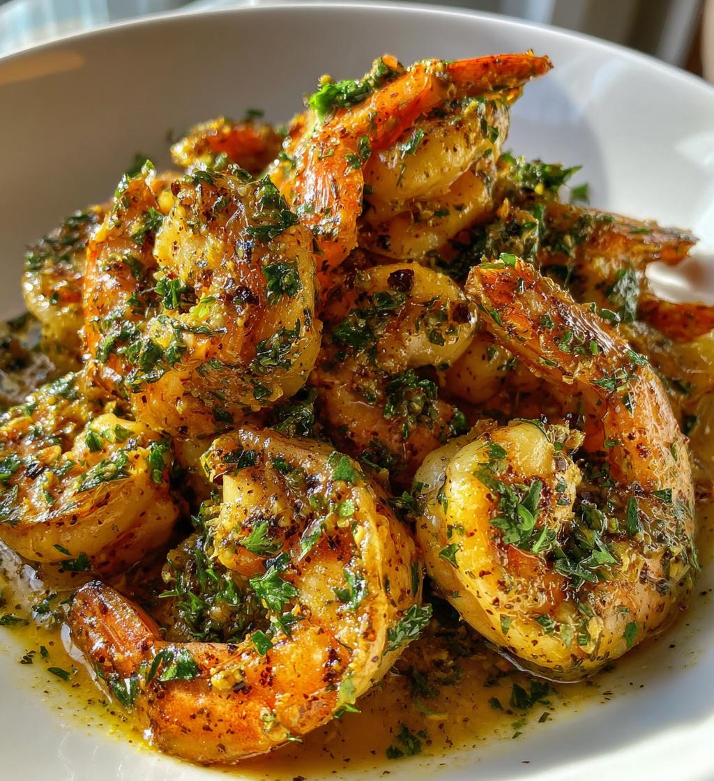 cajun shrimp with garlic butter sauce - detail 1
