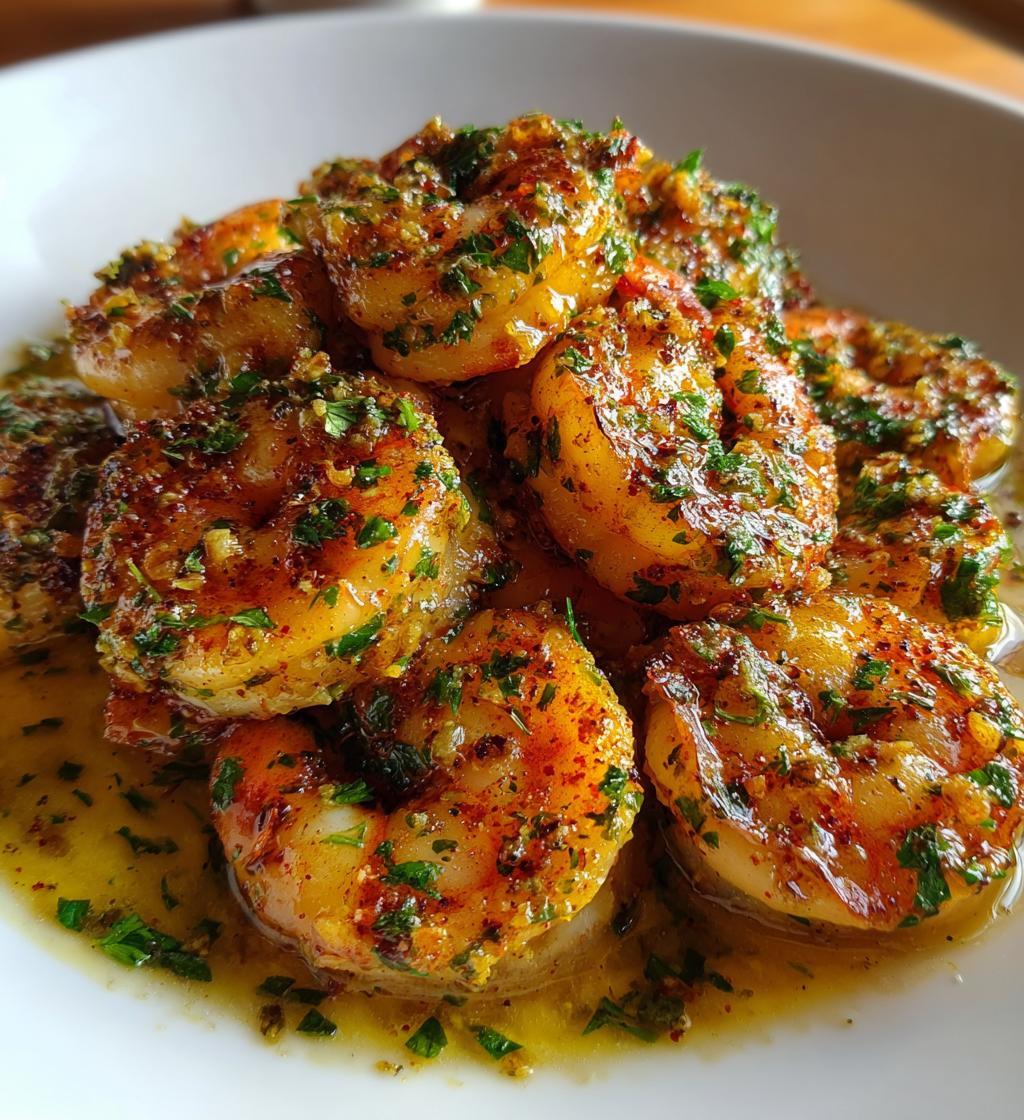 cajun shrimp with garlic butter sauce