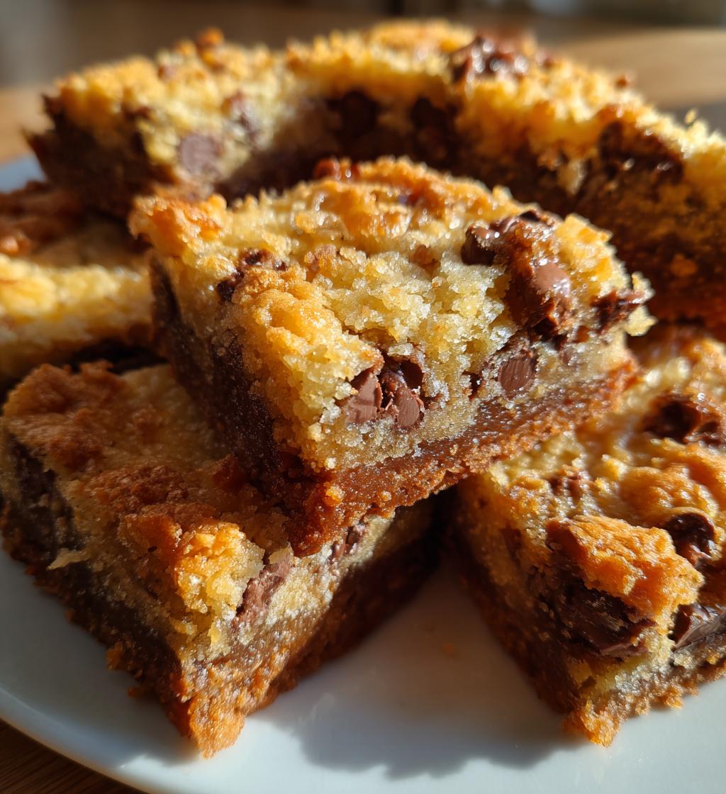 cake mix toffee bars