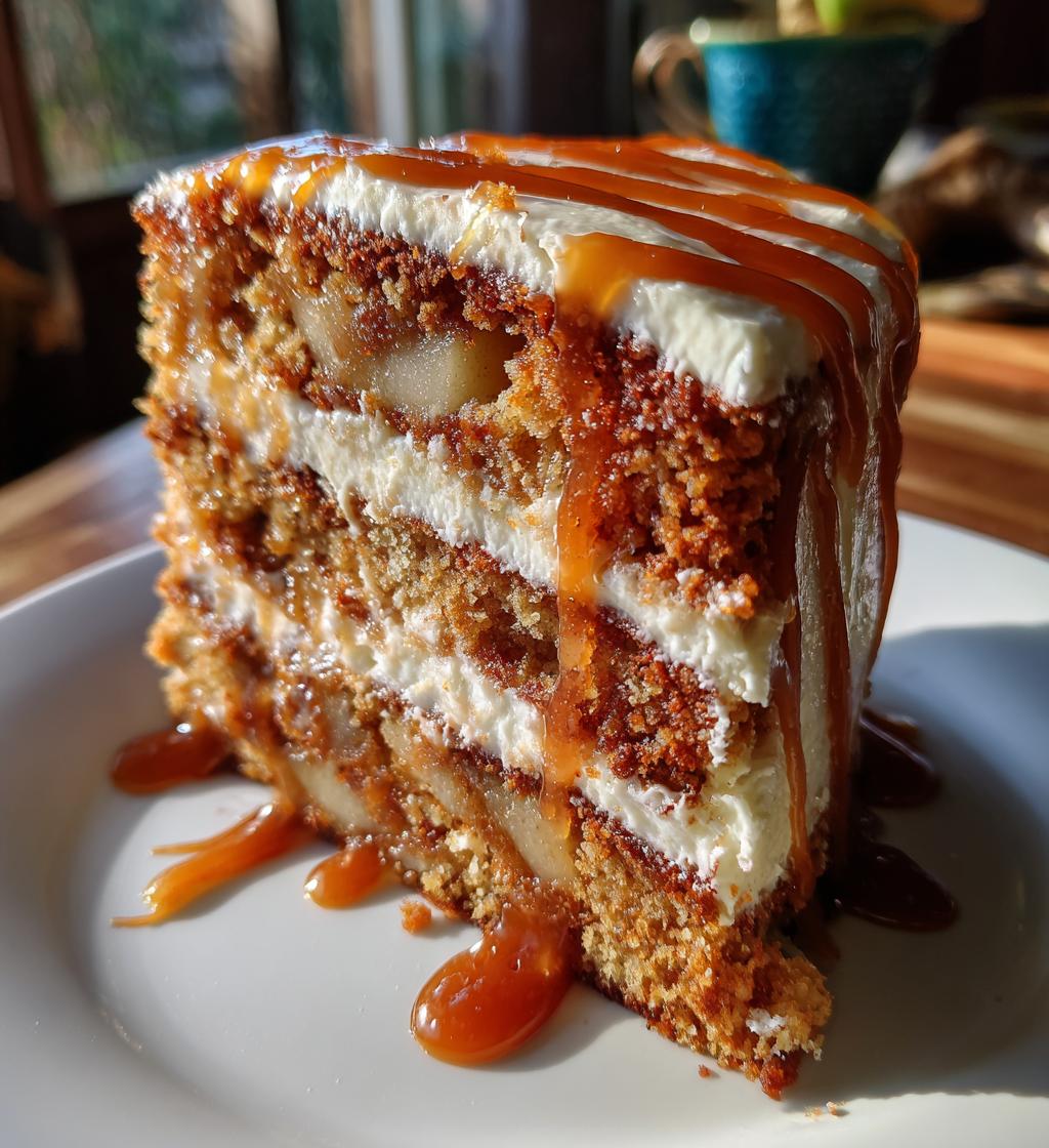 caramel apple spice cake