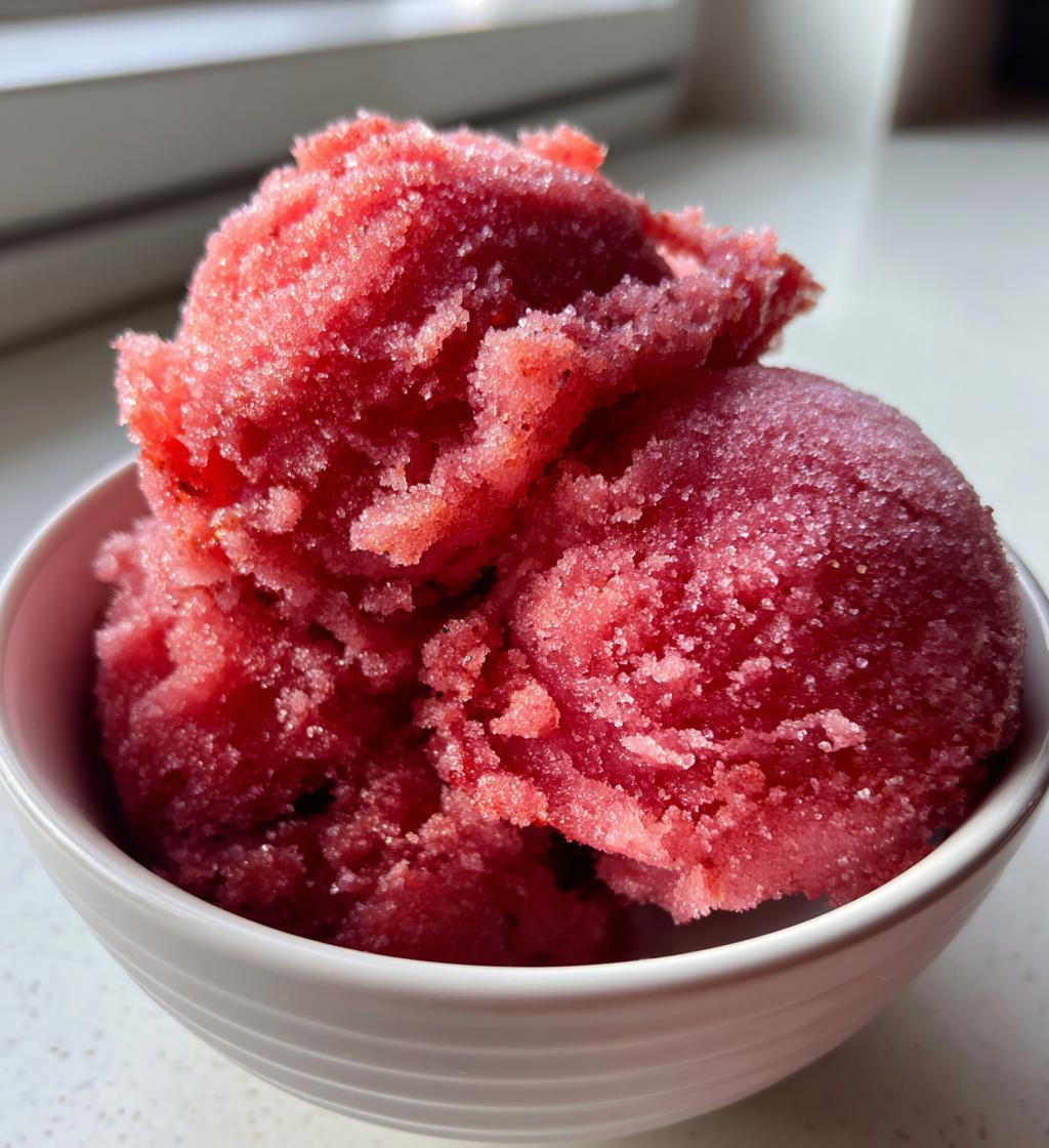 cardamom plum sorbet recipe