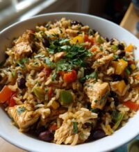 caribbean chicken and rice