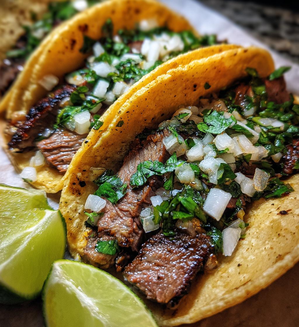 carne asada tacos