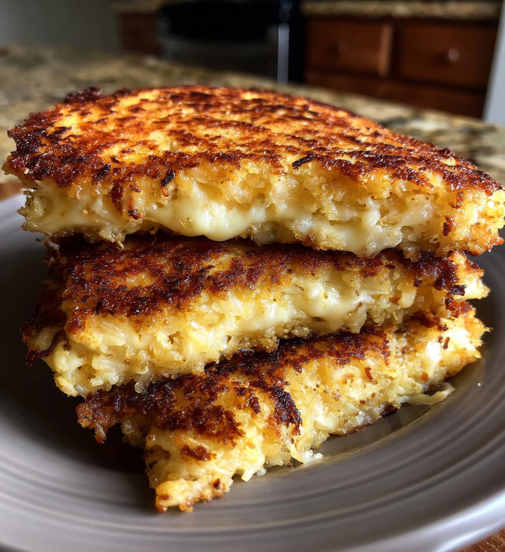 cauliflower grilled cheese