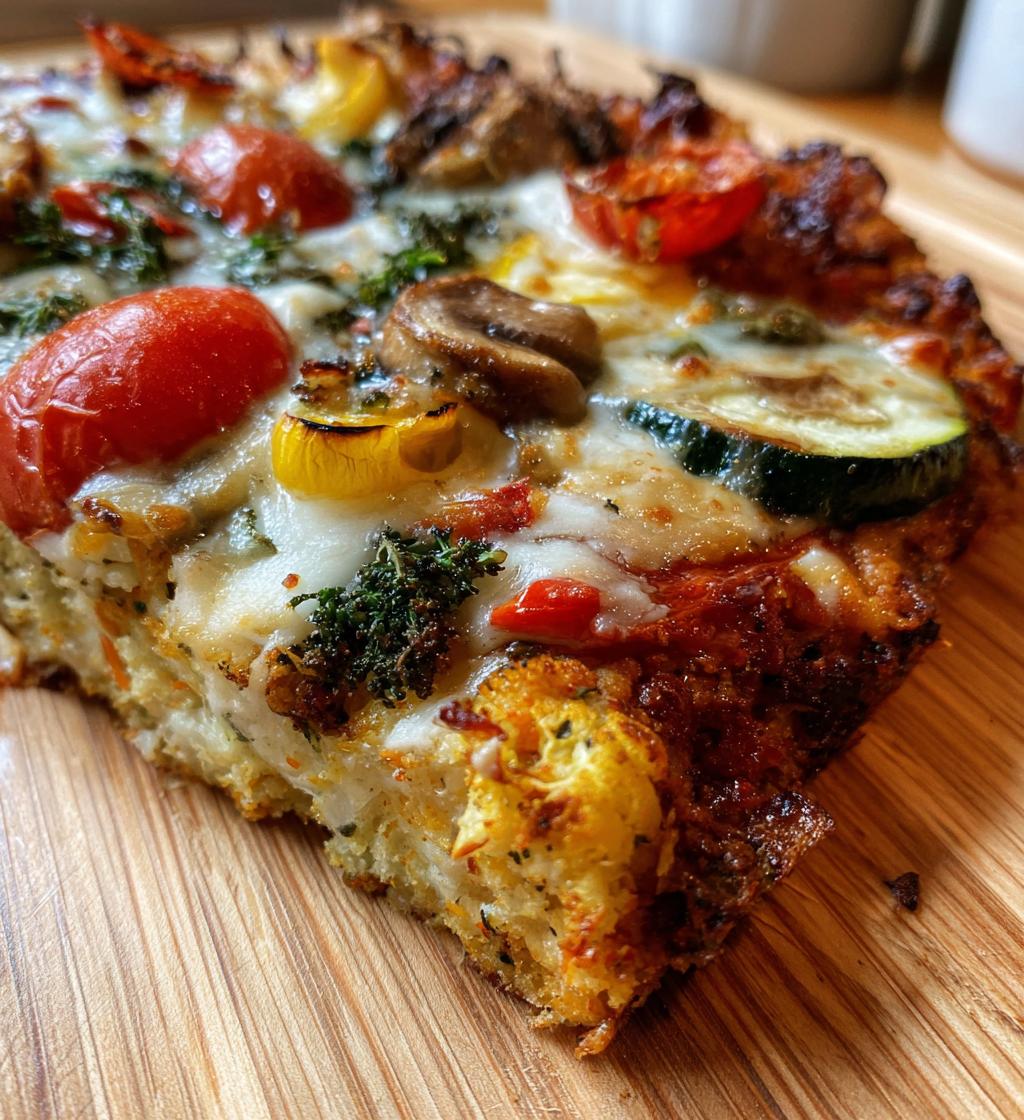 cauliflower pizza crust