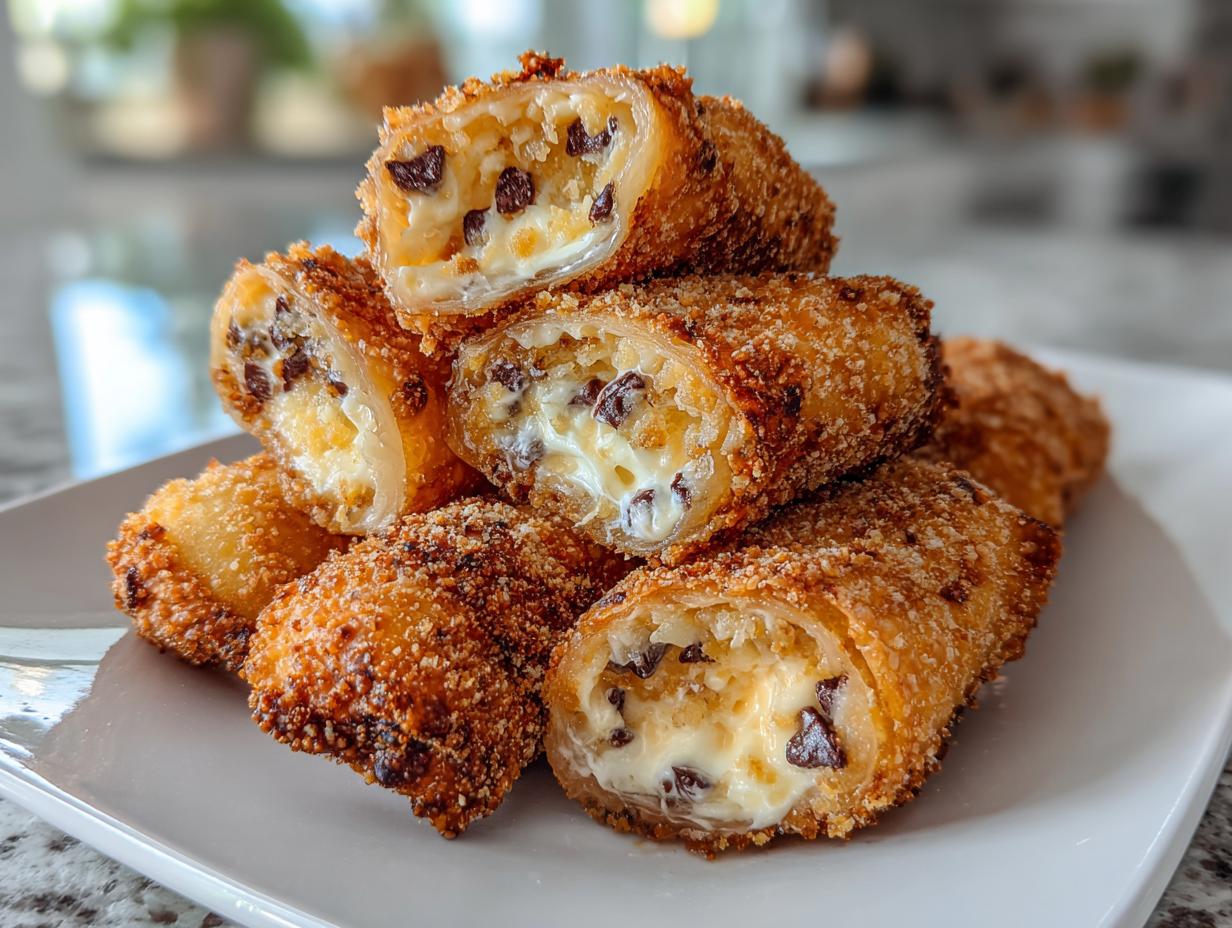cheesecake egg rolls - detail 1
