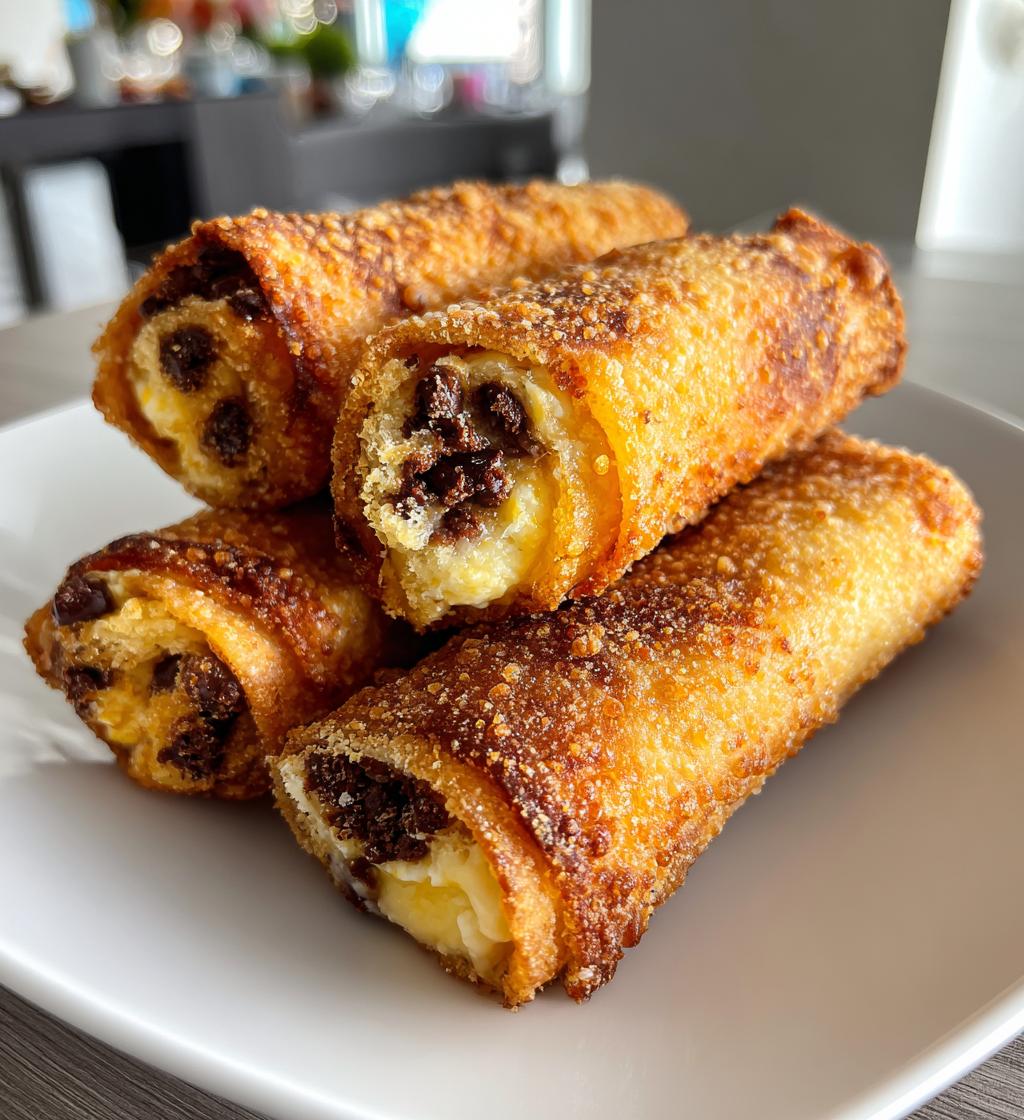 cheesecake egg rolls