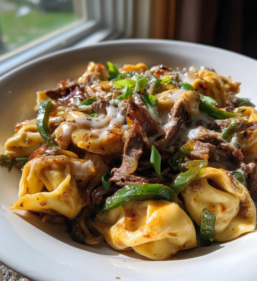 cheesesteak tortellini bliss - detail 1
